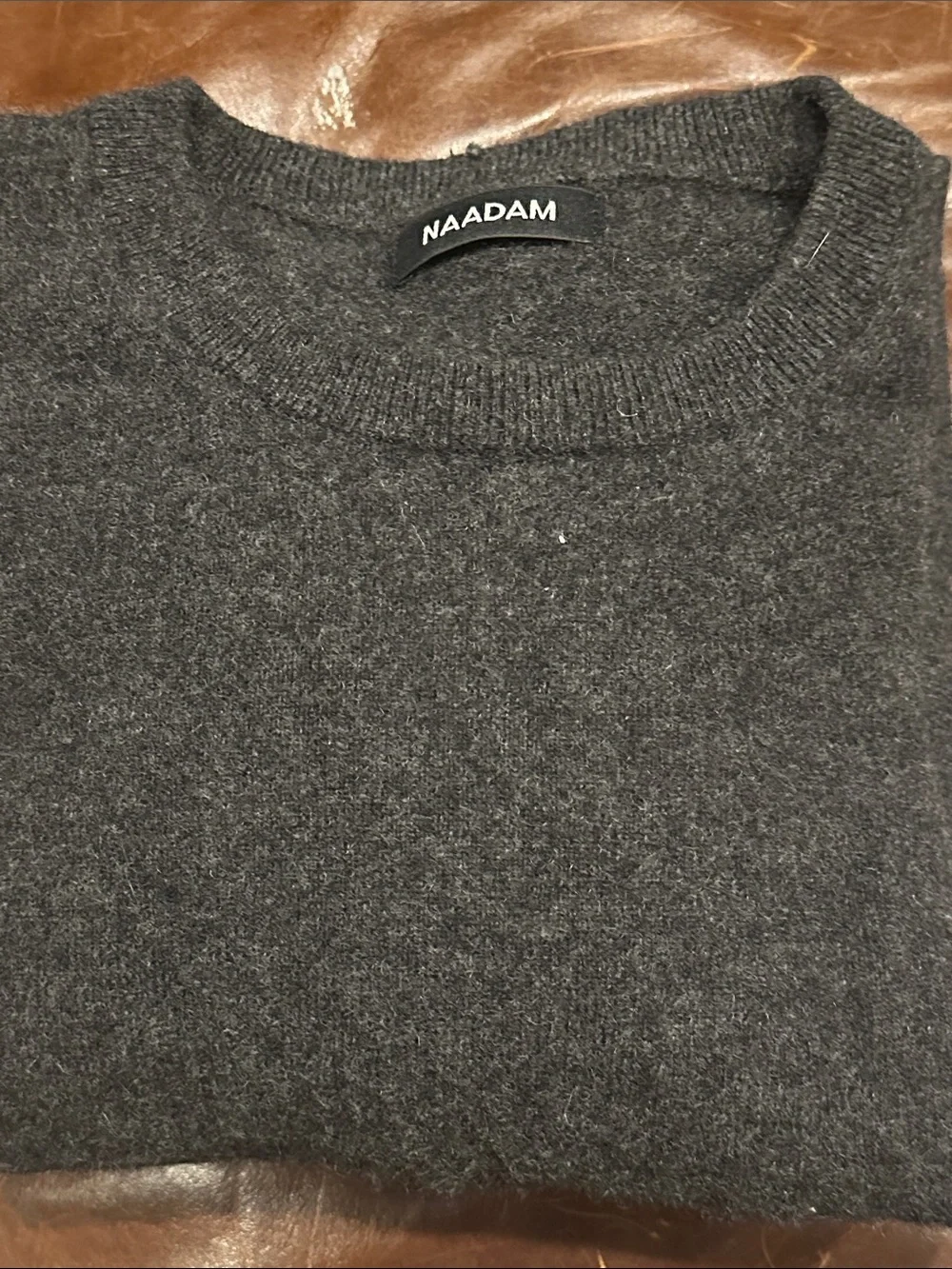 NAADAM CASHMERE CREWNECK - Picture 3 of 3